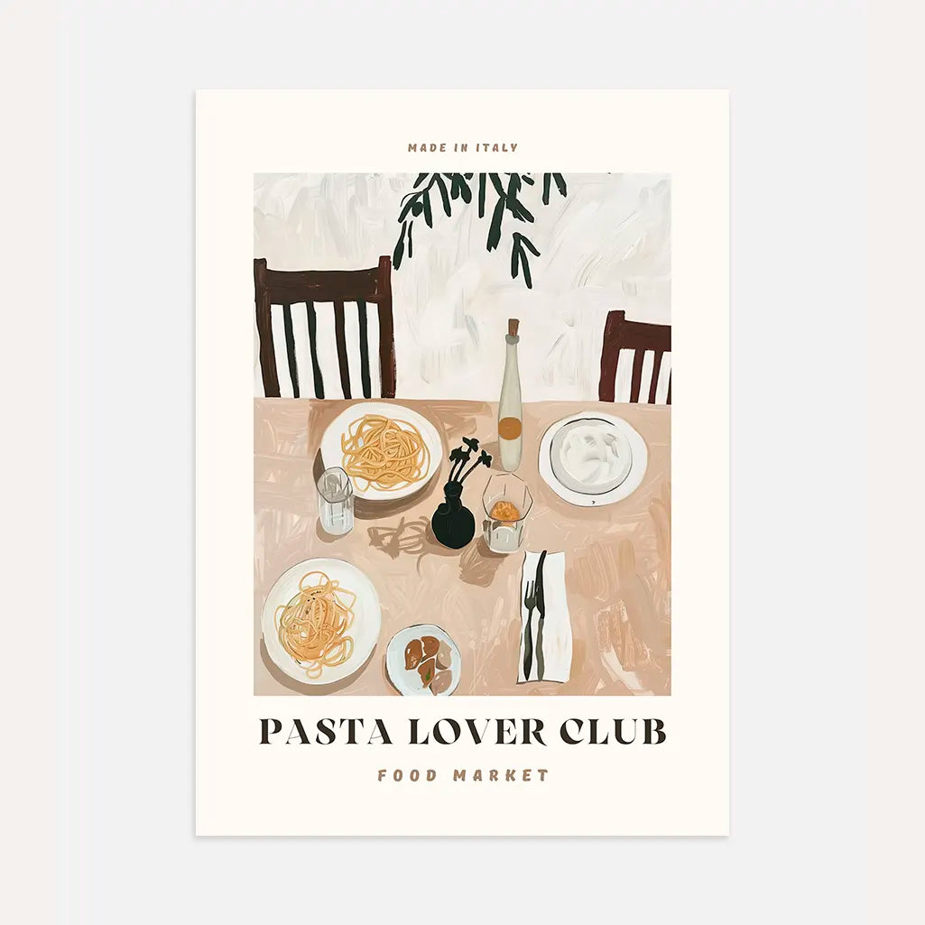 Póster de Pasta Italiana