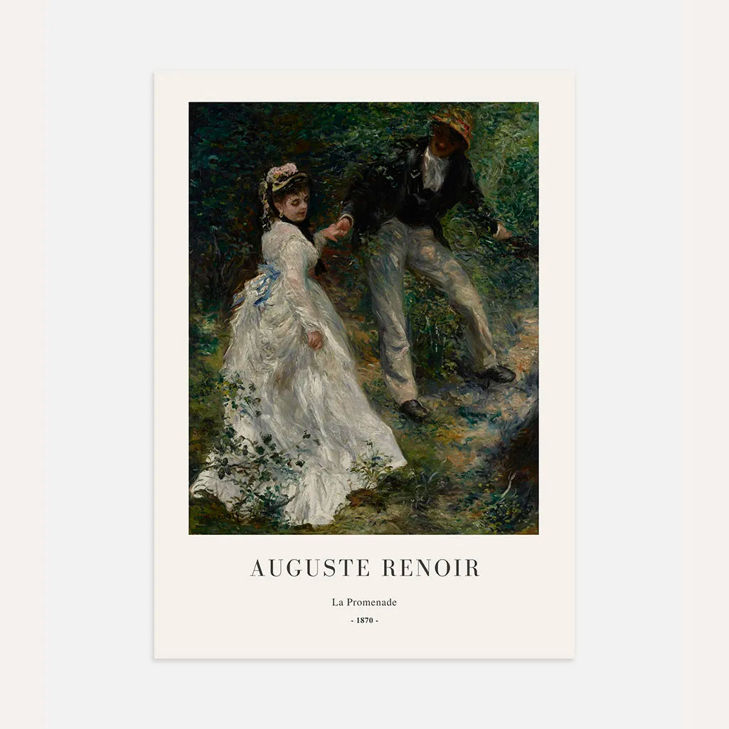 Auguste Renoir – El paseo Póster