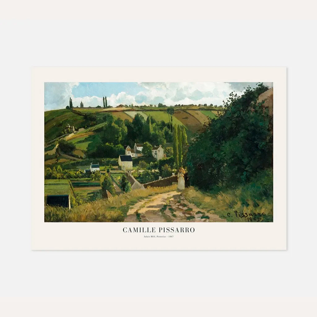 Camille Pissarro – Colina de Jalais, Pontoise Póster