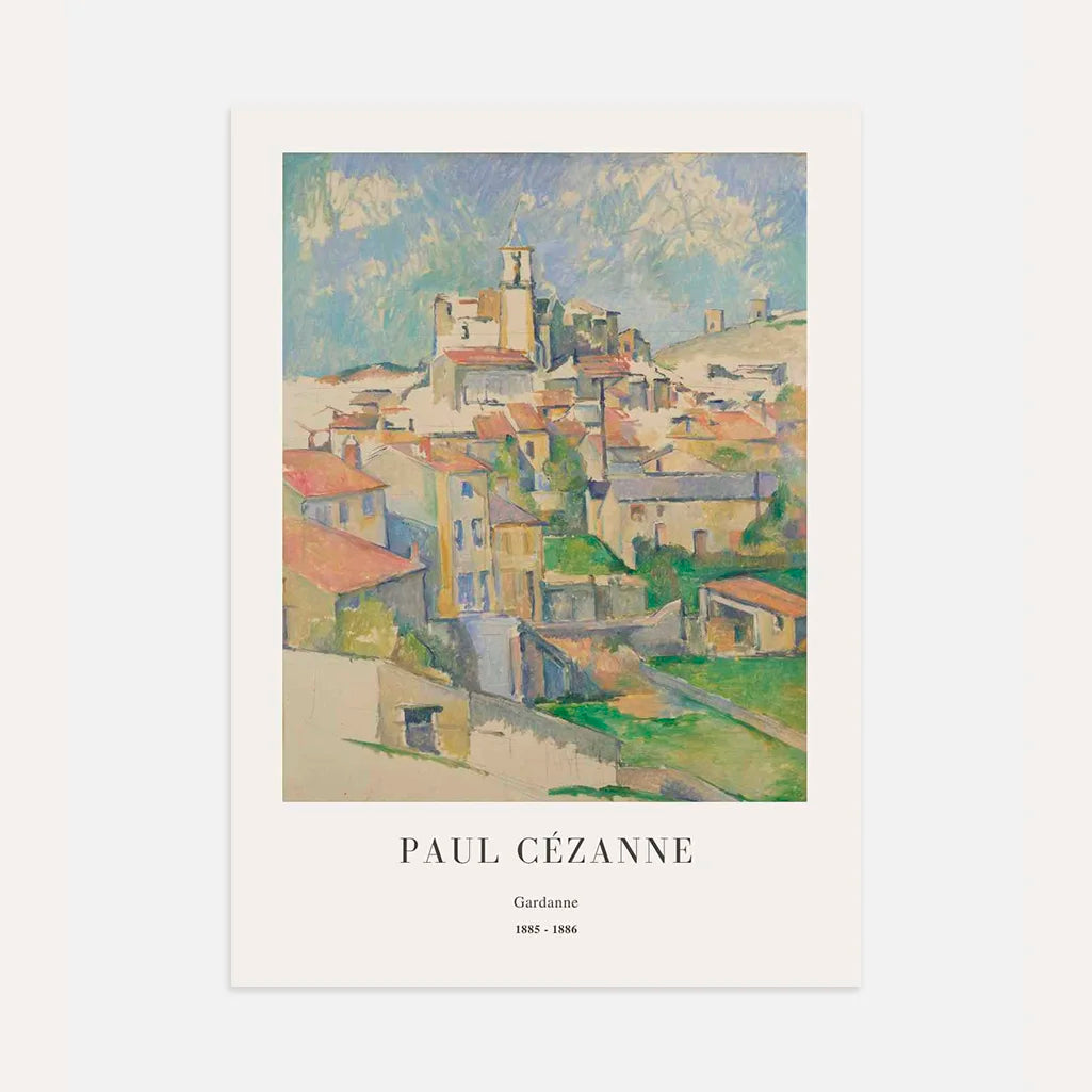Paul Cézanne – Provenza, Gardanne Póster