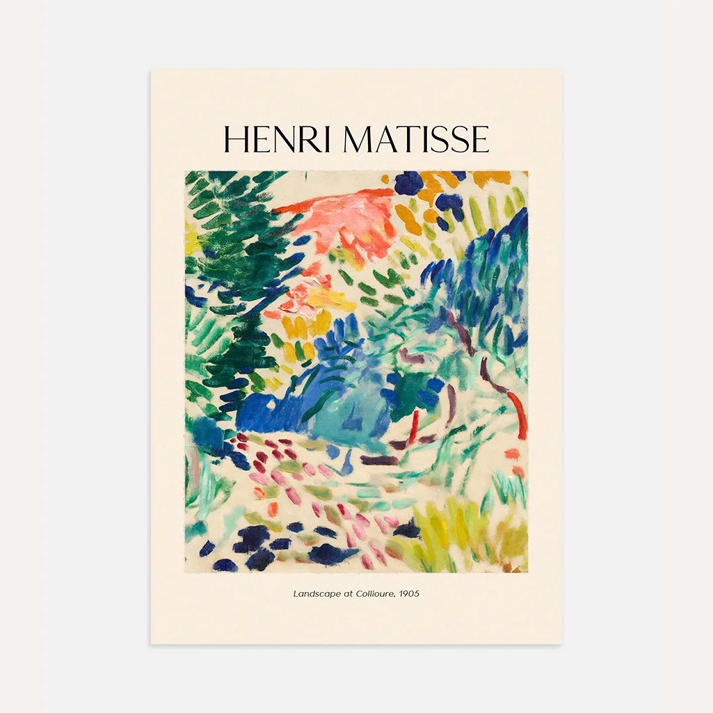 Henri Matisse Póster – Paisaje en Collioure