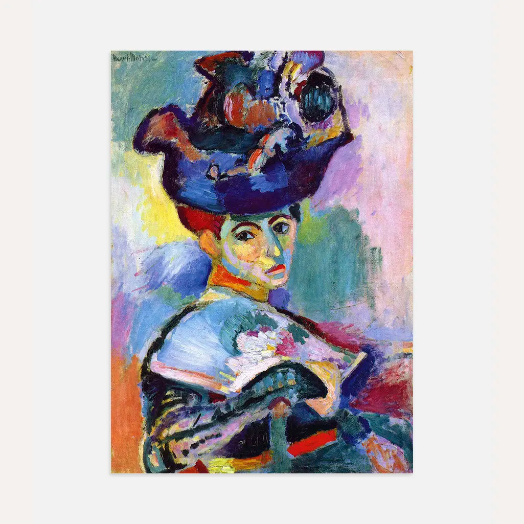 Henri Matisse Póster – Mujer con sombrero