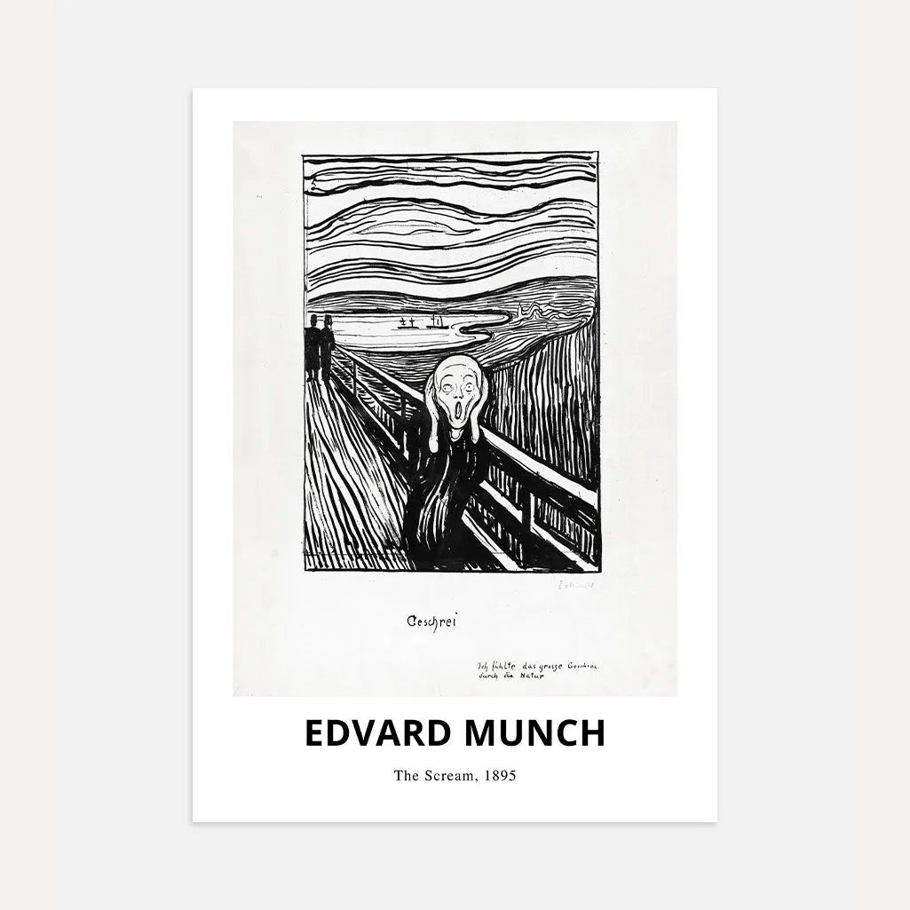 Póster Edvard Munch – El Grito