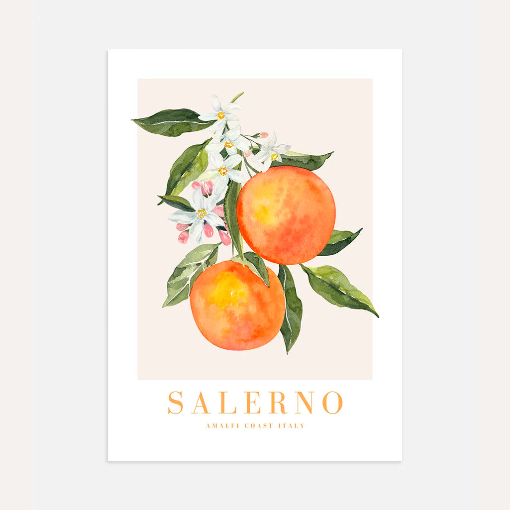 Póster Cítricos Salerno