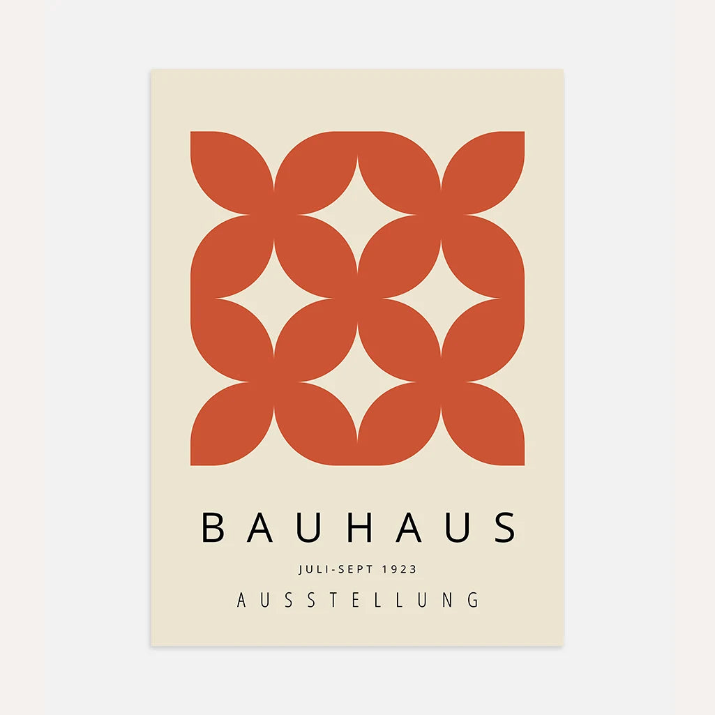 Bauhaus Ladrillo Póster