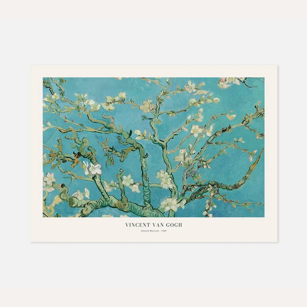 Vincent van Gogh – Almendro en flor - formato horizontal Póster