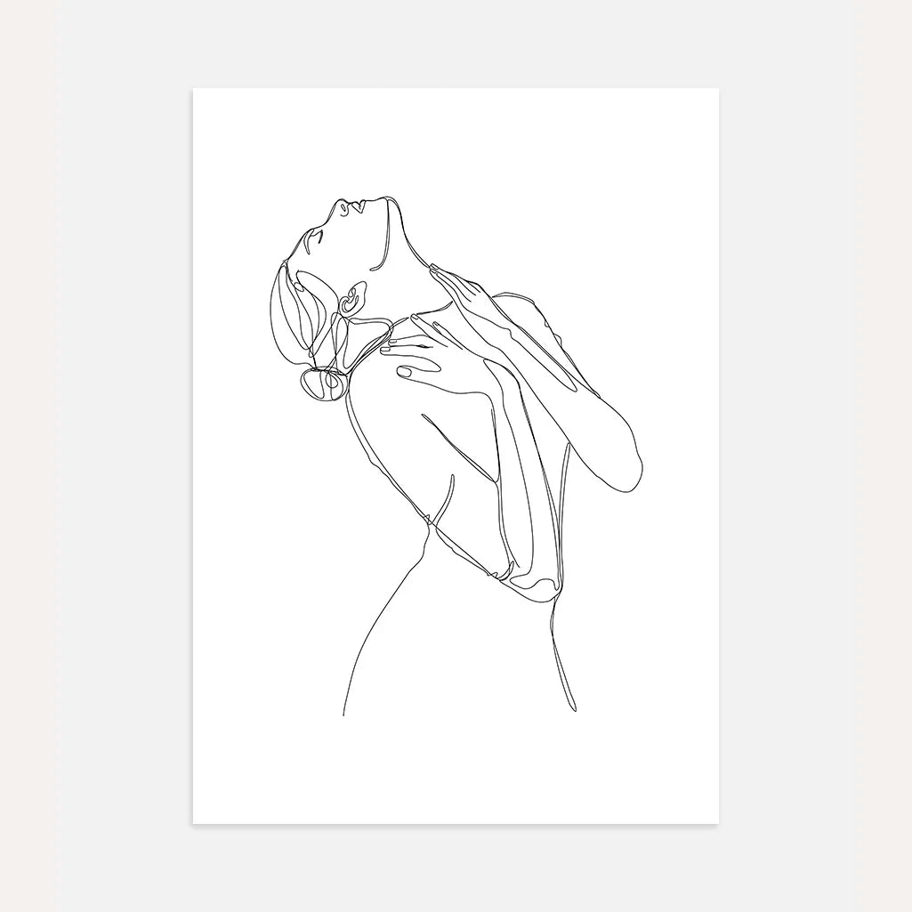 Póster – Figura sensual