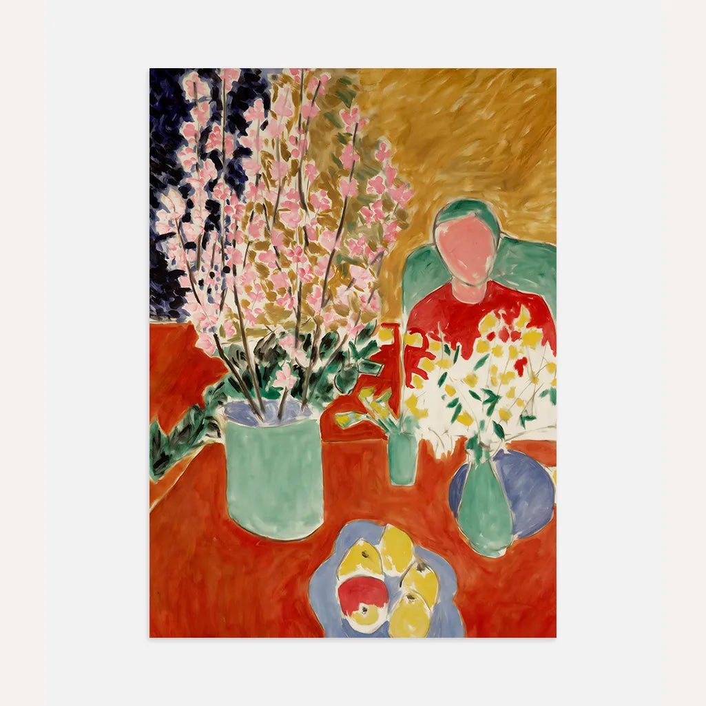 Henri Matisse Póster – Flores de ciruelo 1948
