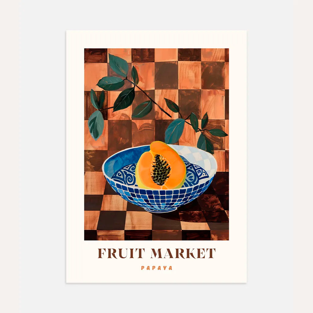 Póster Bodegón De Papaya
