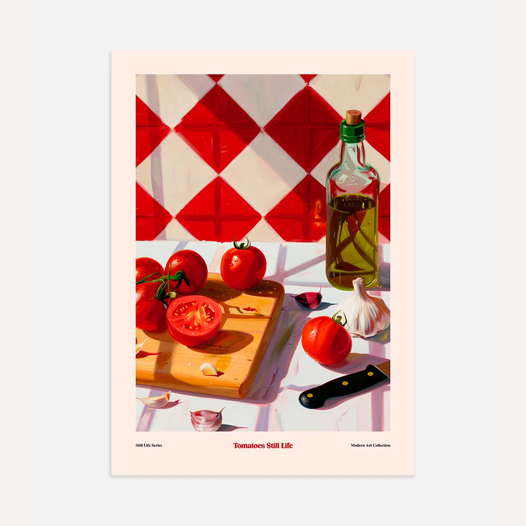 Póster Bodegón de Tomates