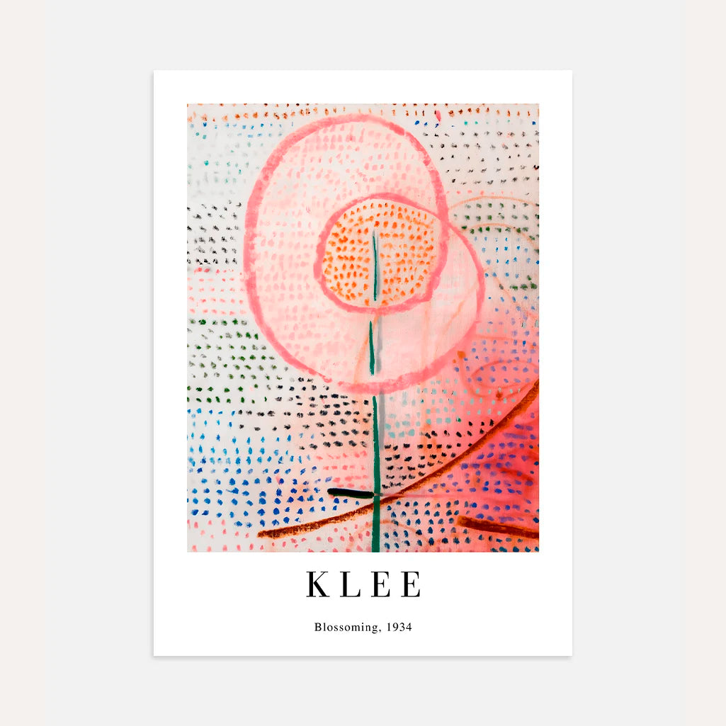 Paul Klee Póster – Florecimiento