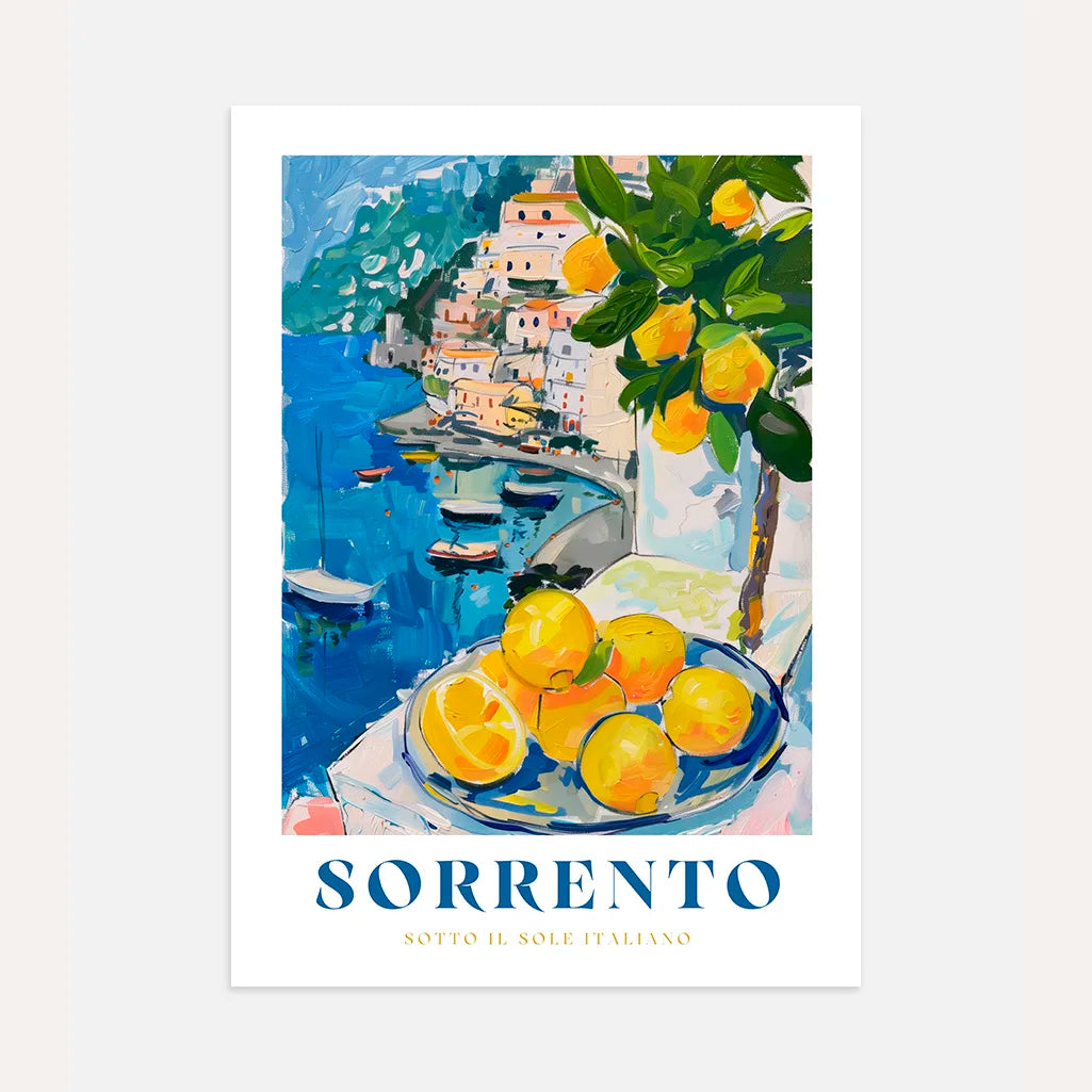 Póster Limones De Sorrento