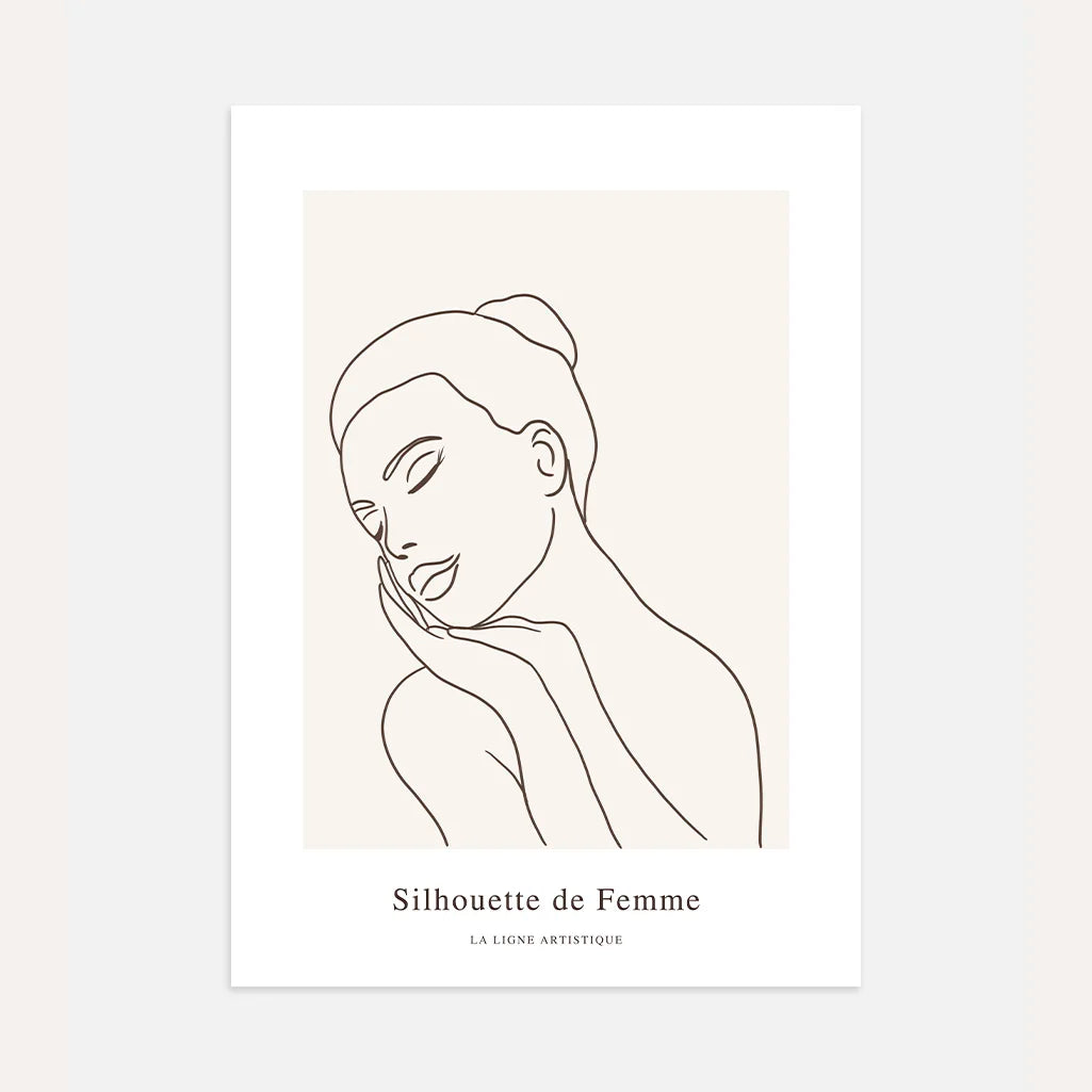 Póster – Mujer serena