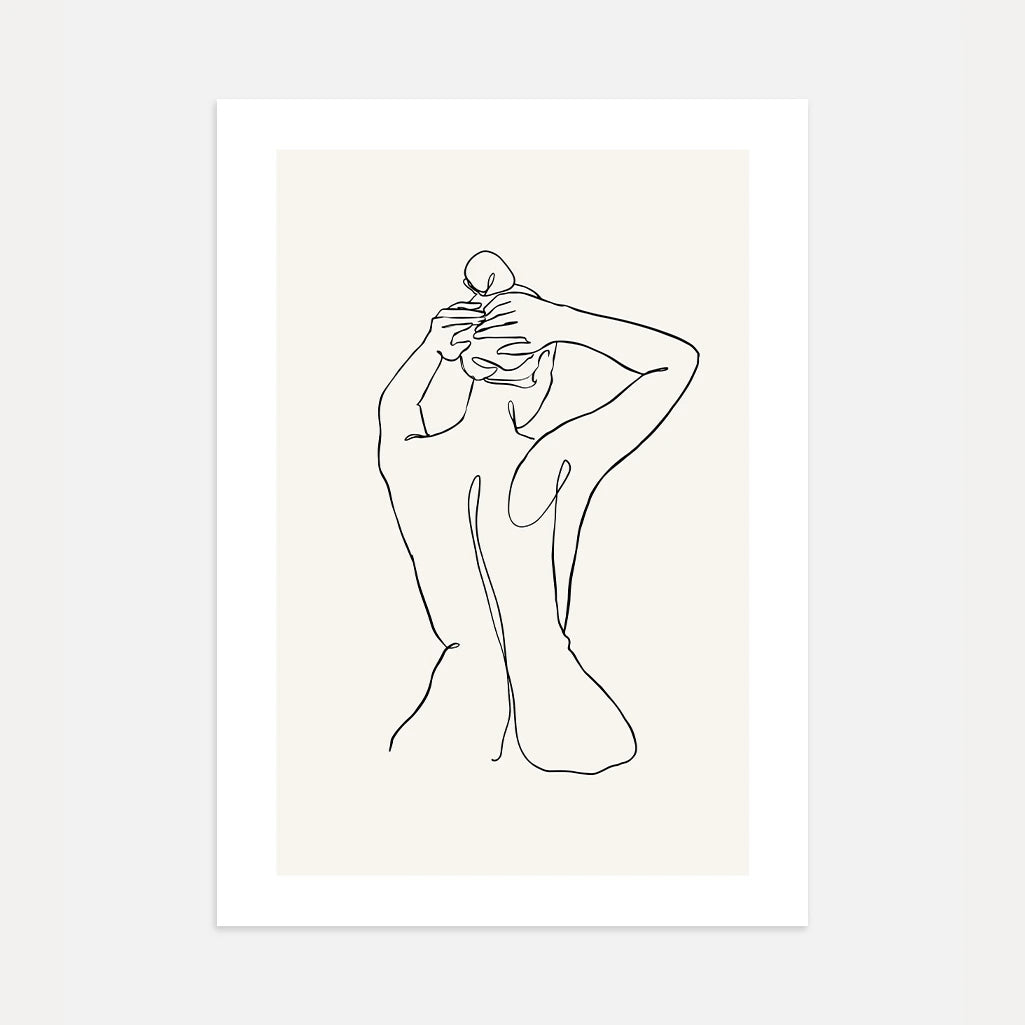 Póster – Cuerpo femenino sutil