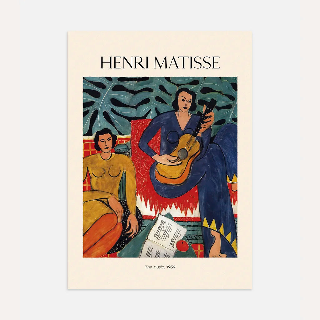 Henri Matisse Póster – La Música