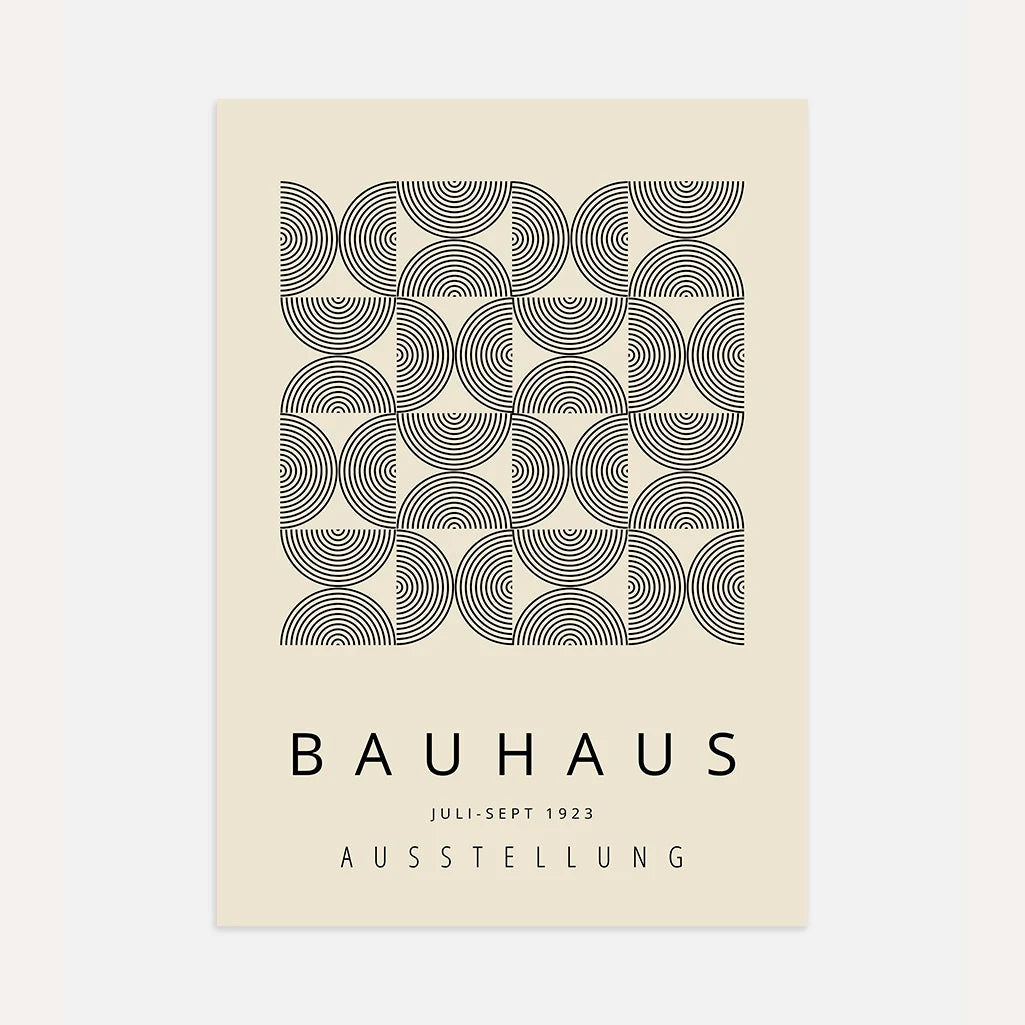Bauhaus Hipnótico Póster