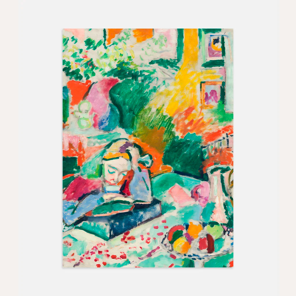 Henri Matisse Póster – Niña leyendo
