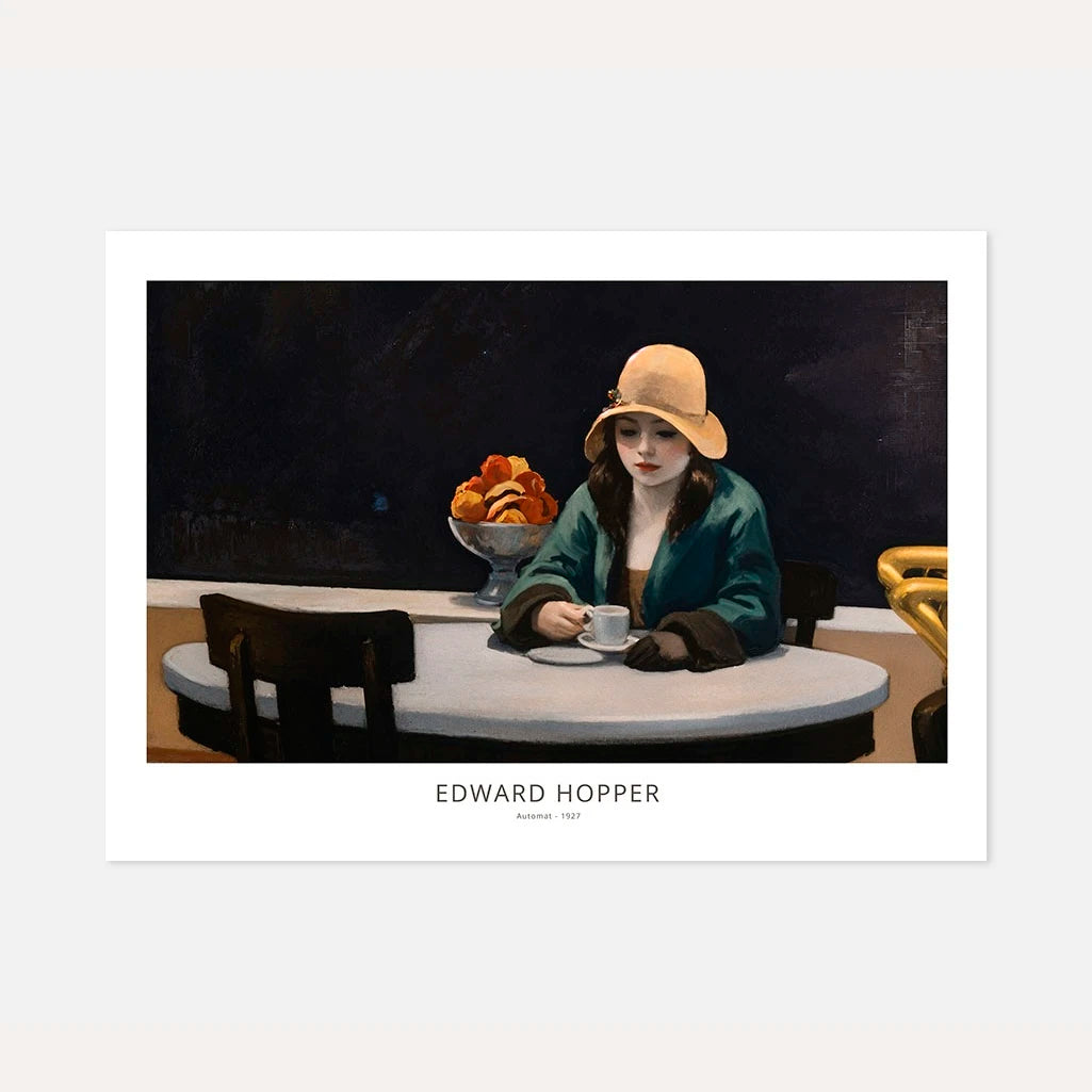 Póster Edward Hopper – Autómata