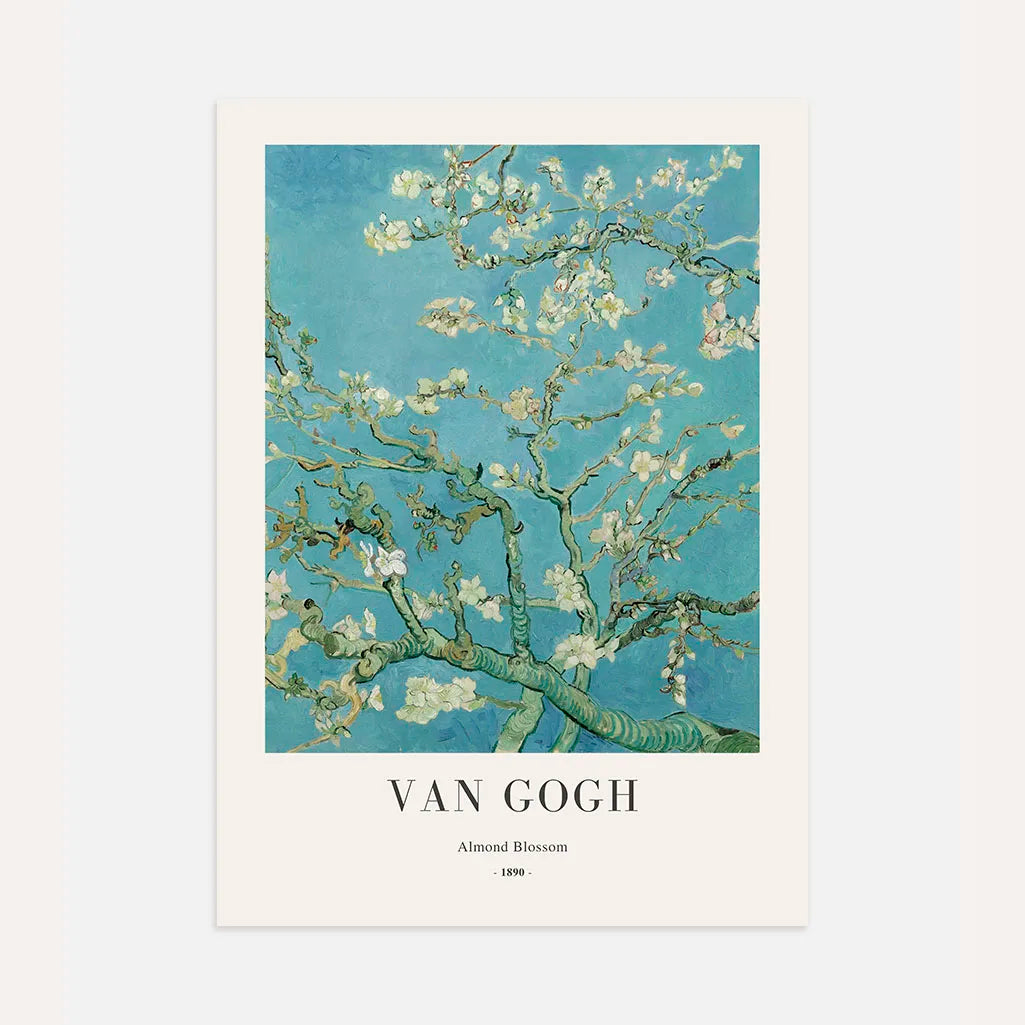 Vincent van Gogh – Almendro en flor Póster