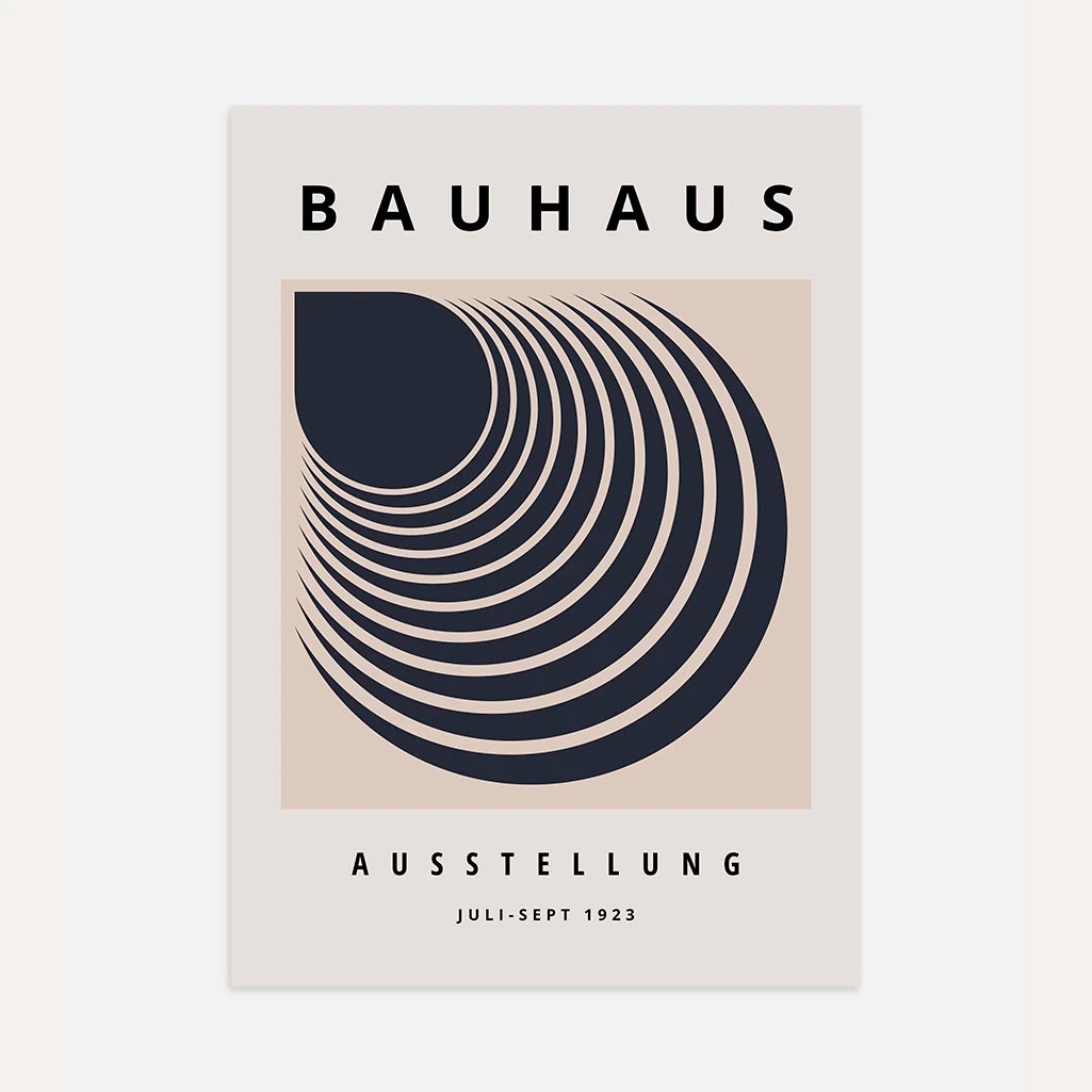 Bauhaus Ilusión Póster