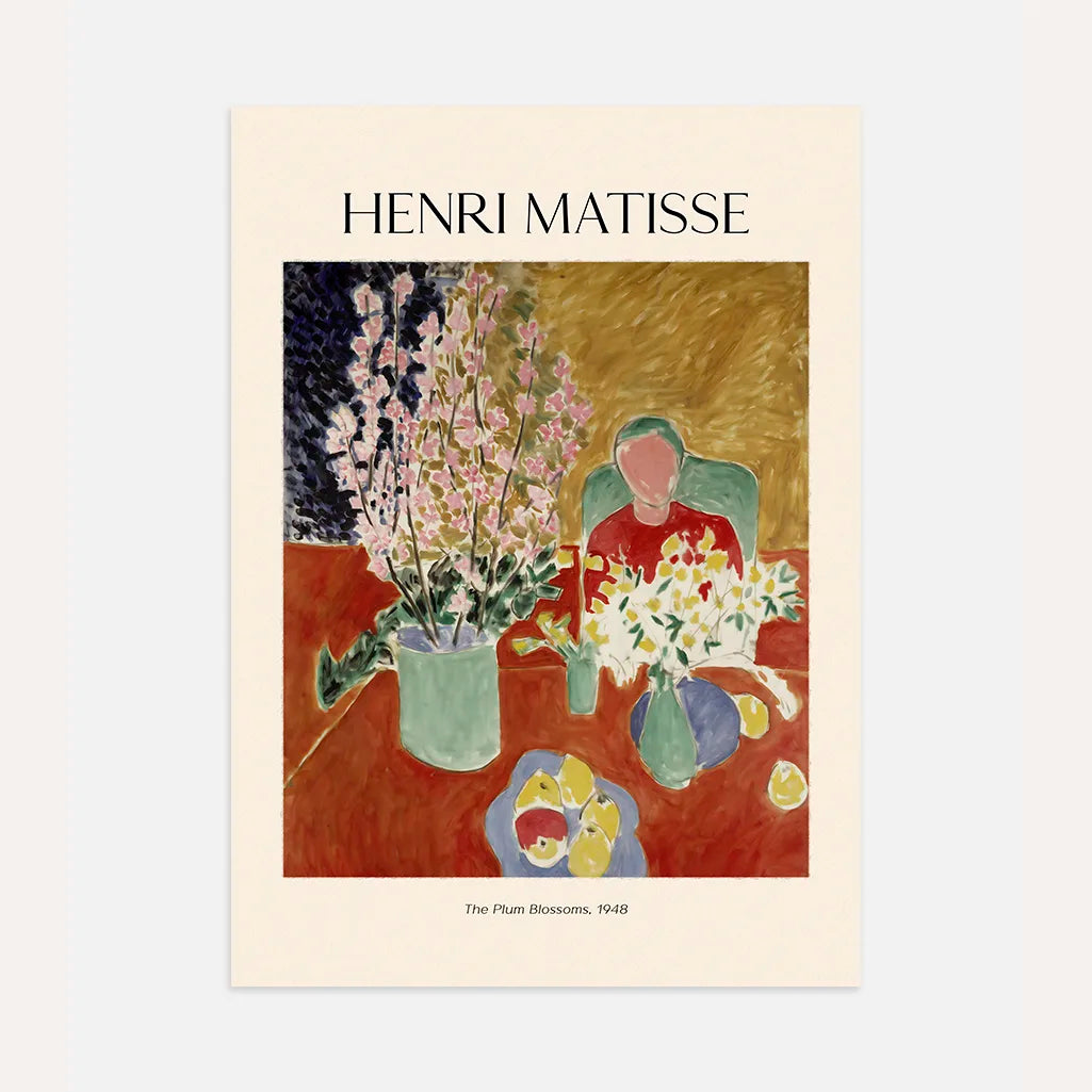 Henri Matisse Póster – Flores de ciruelo