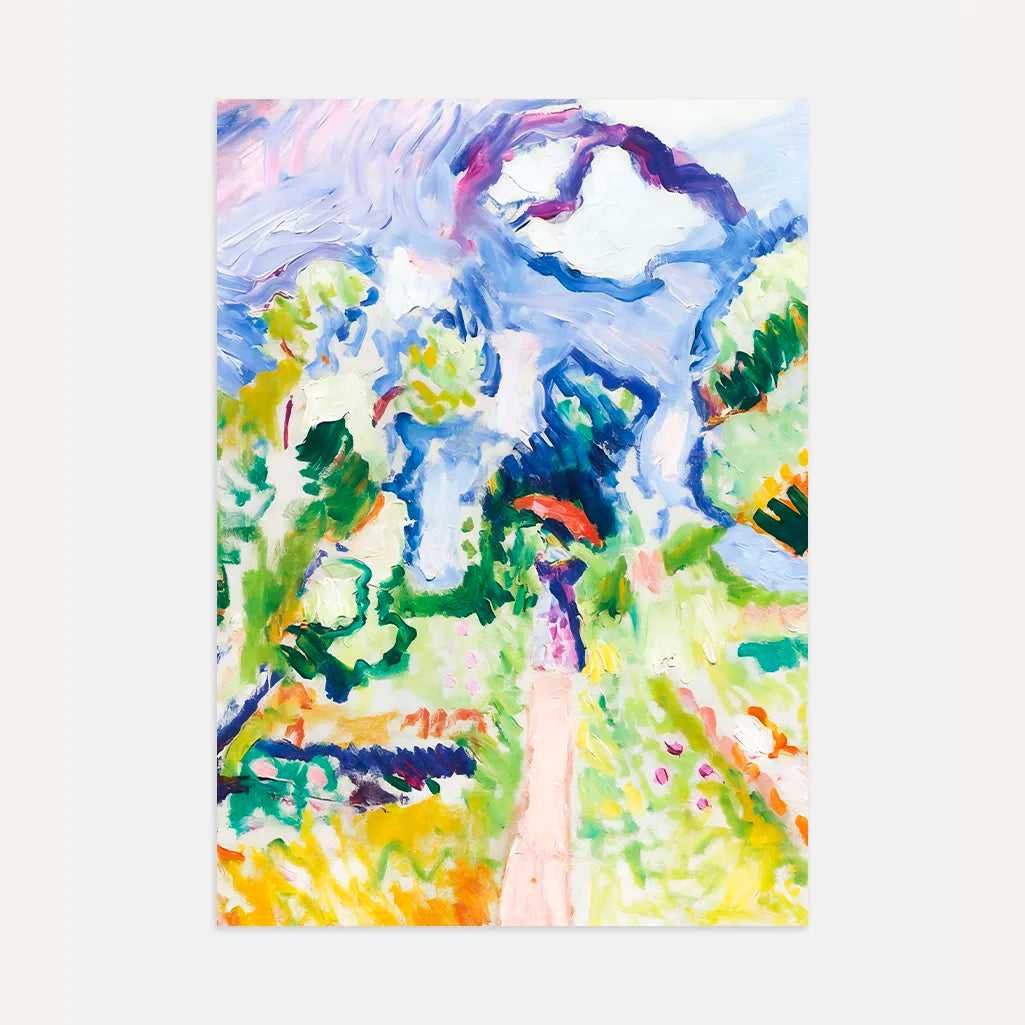Henri Matisse Póster – Paseo entre olivos