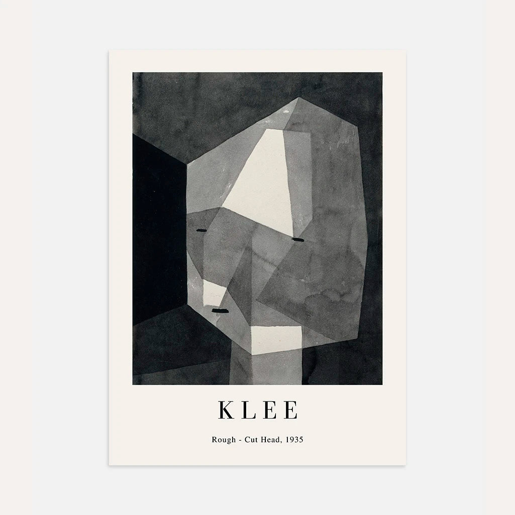 Paul Klee Póster – Cabeza de corte rudo
