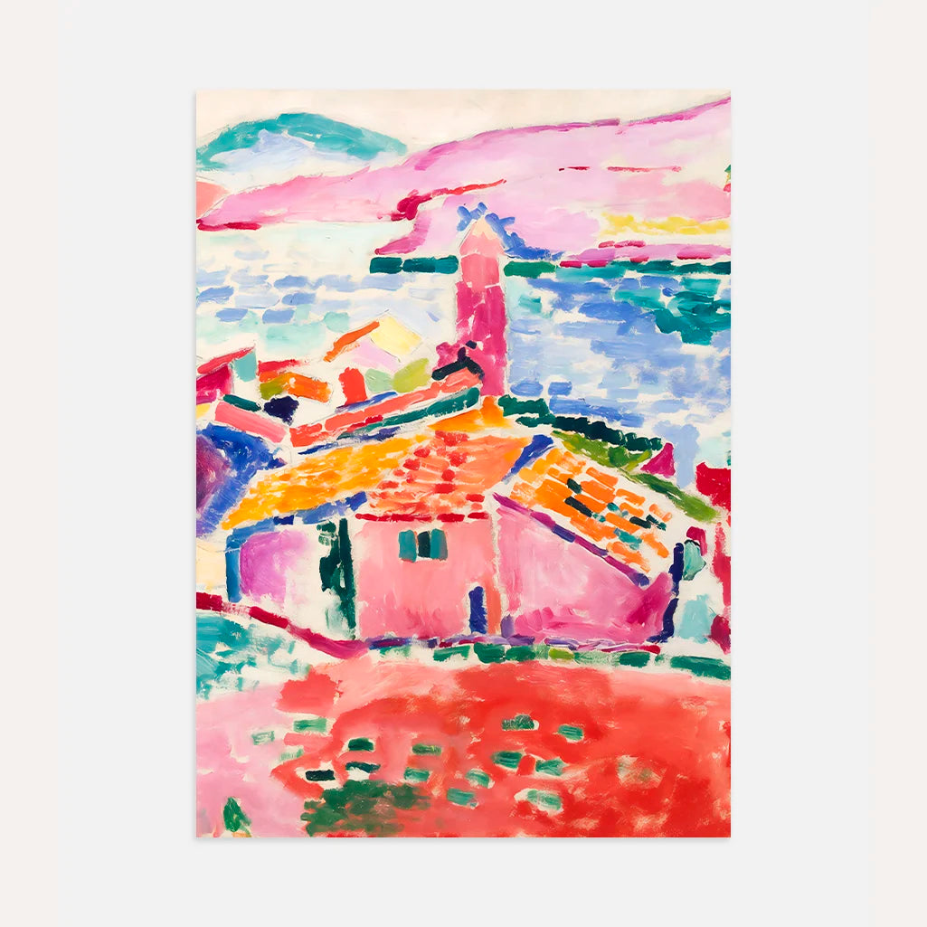 Henri Matisse Póster – Vista de Collioure, 1905