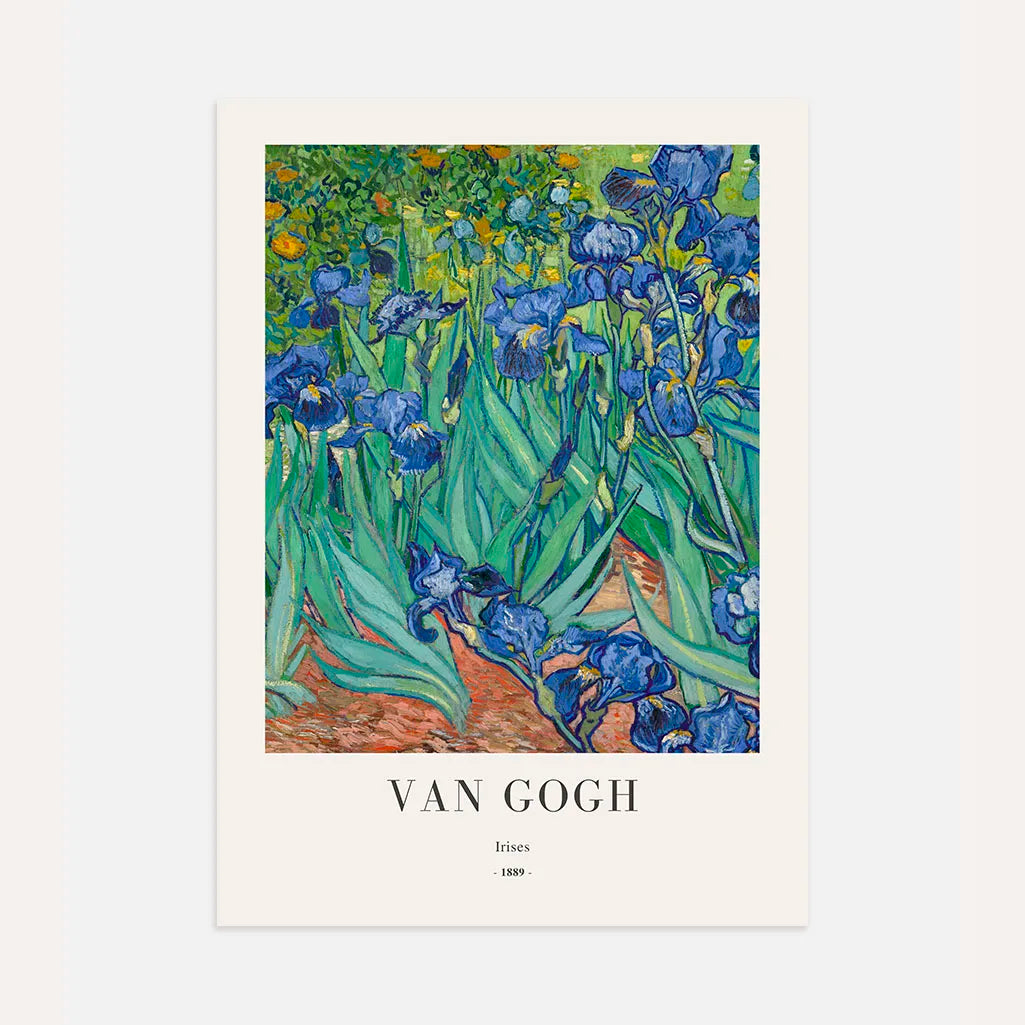 Vincent van Gogh – Iris Póster