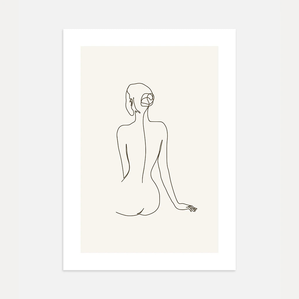 Póster – Silueta serena