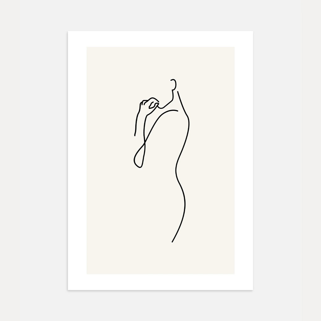 Póster – Silueta delicada