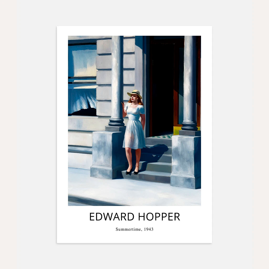 Póster Edward Hopper – Verano