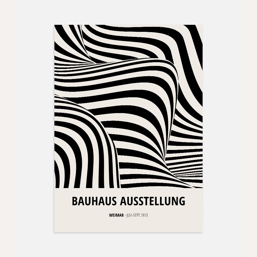 Bauhaus Profundidad Póster