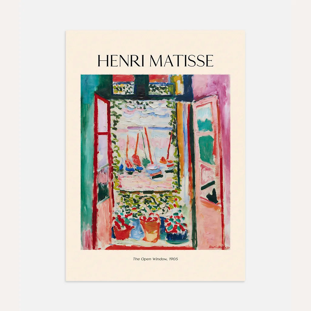 Henri Matisse Póster – La ventana abierta