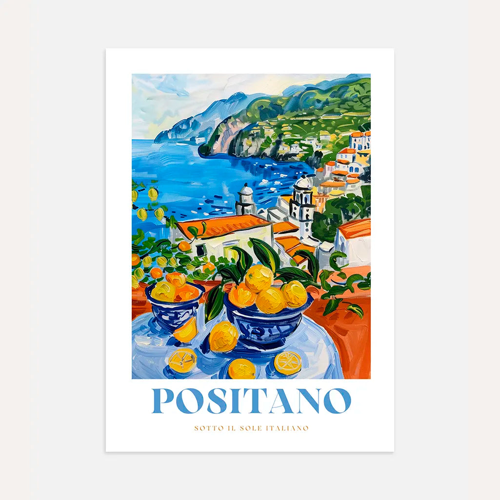 Póster Limones De Positano