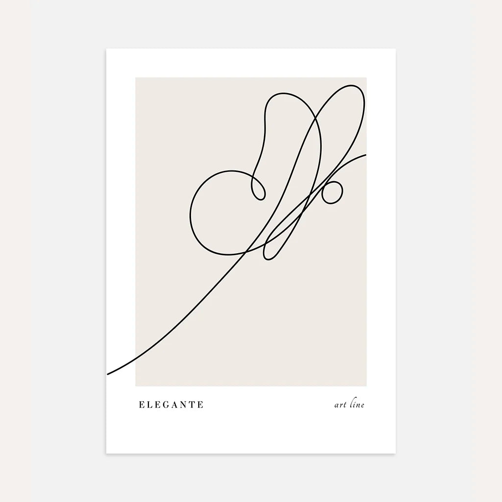 Póster – Mariposa elegante