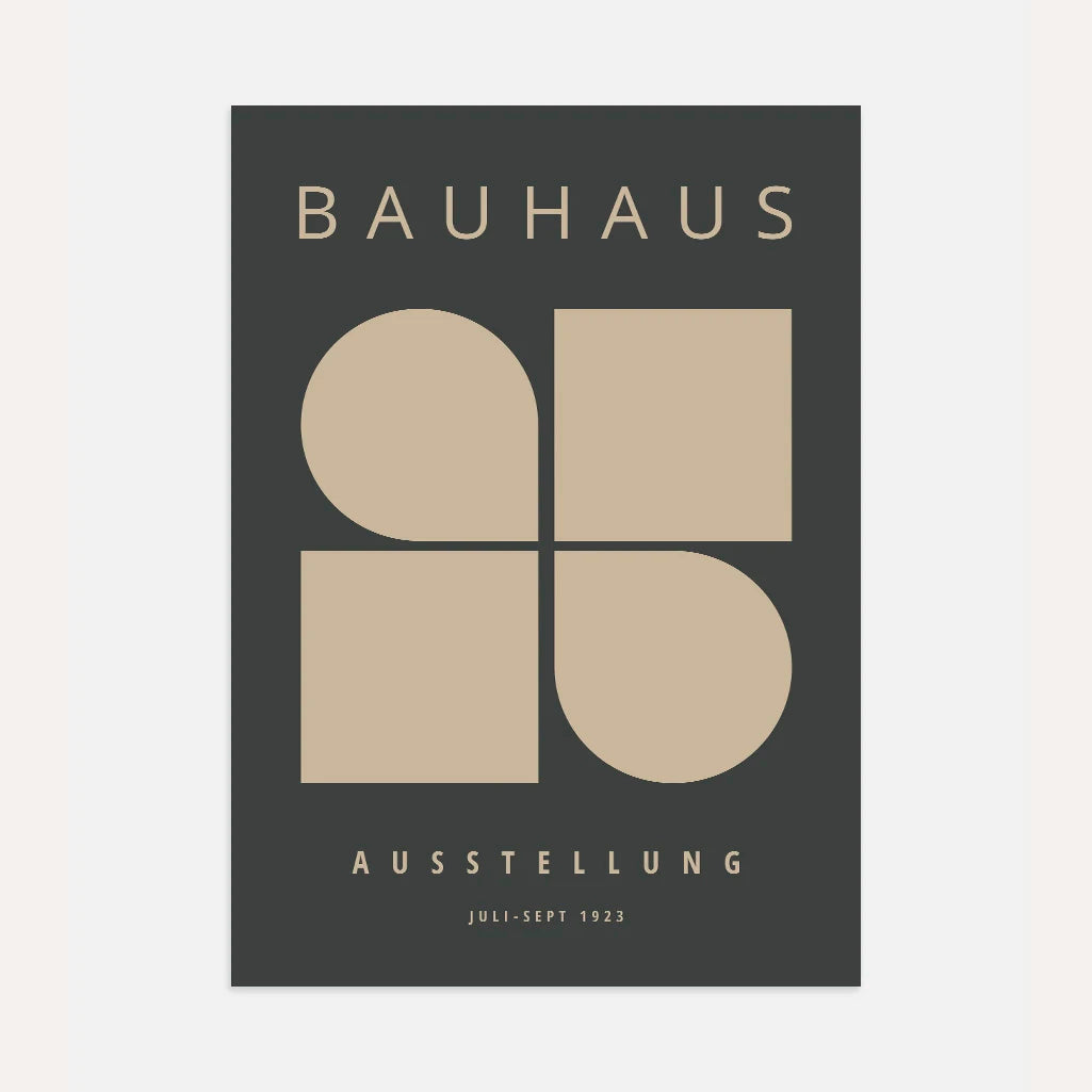 Bauhaus Armonía Póster