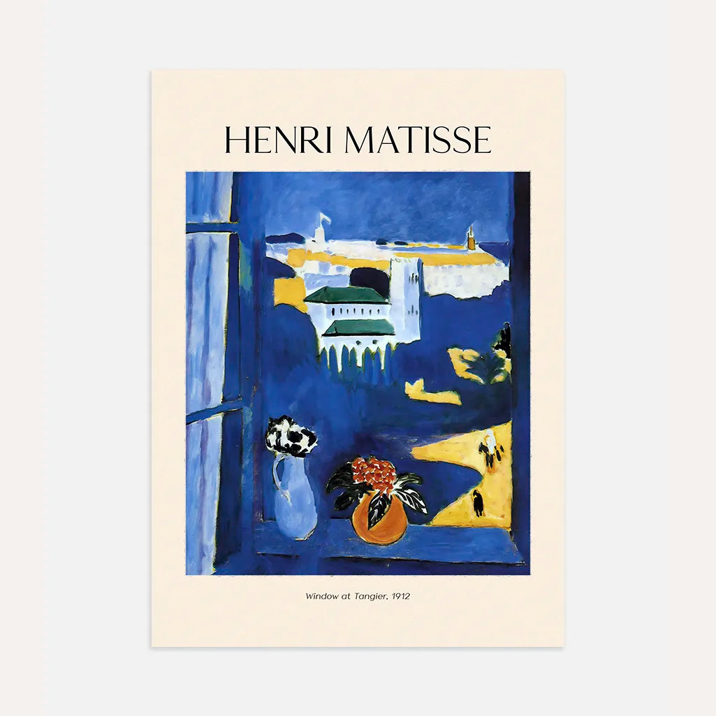 Henri Matisse Póster – Ventana en Tánger