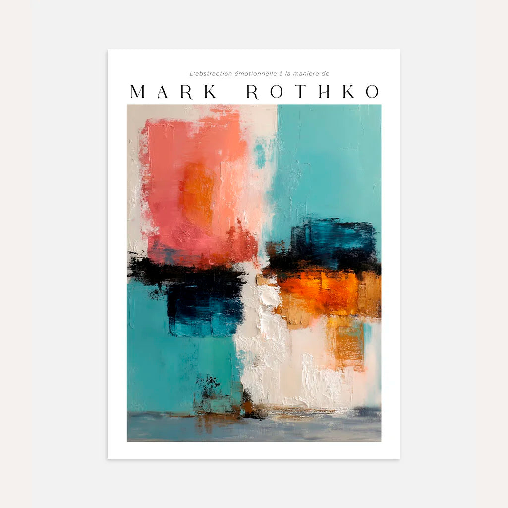 Rothko Póster Pastel