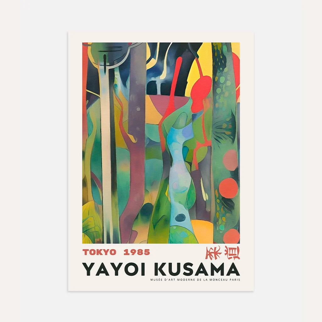 Yayoi Kusama Nature Motifs Poster