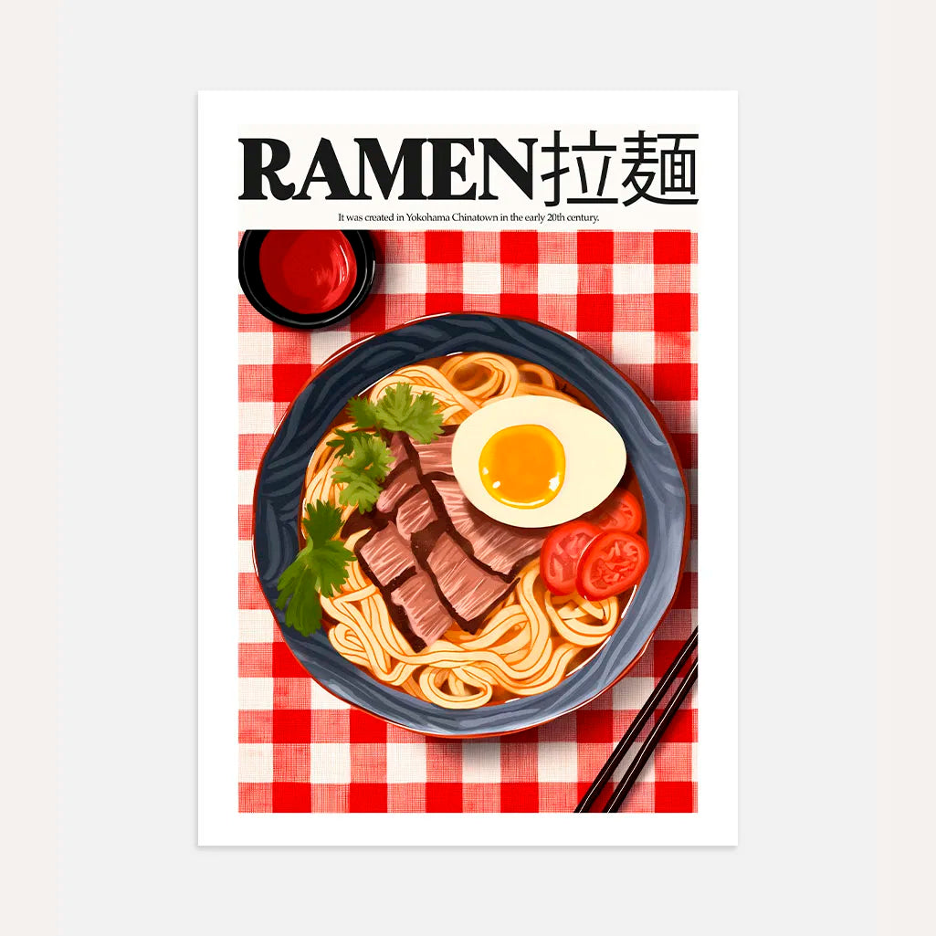Póster Cuenco De Ramen