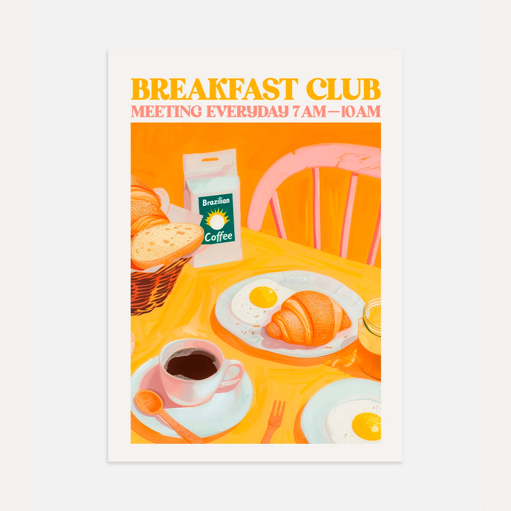 Póster Club Desayuno