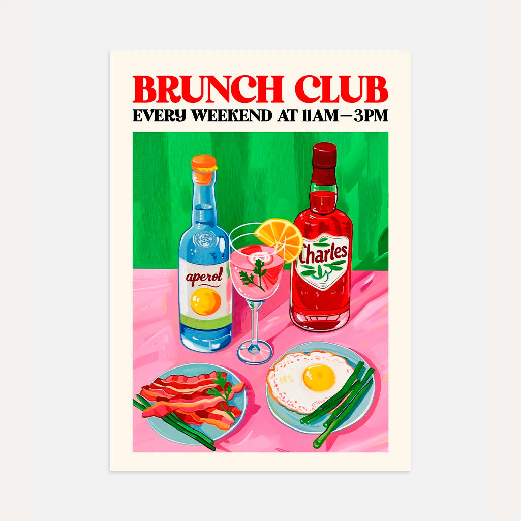 Póster Desayuno