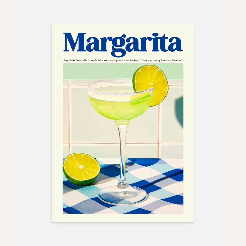 Póster Margarita Verde