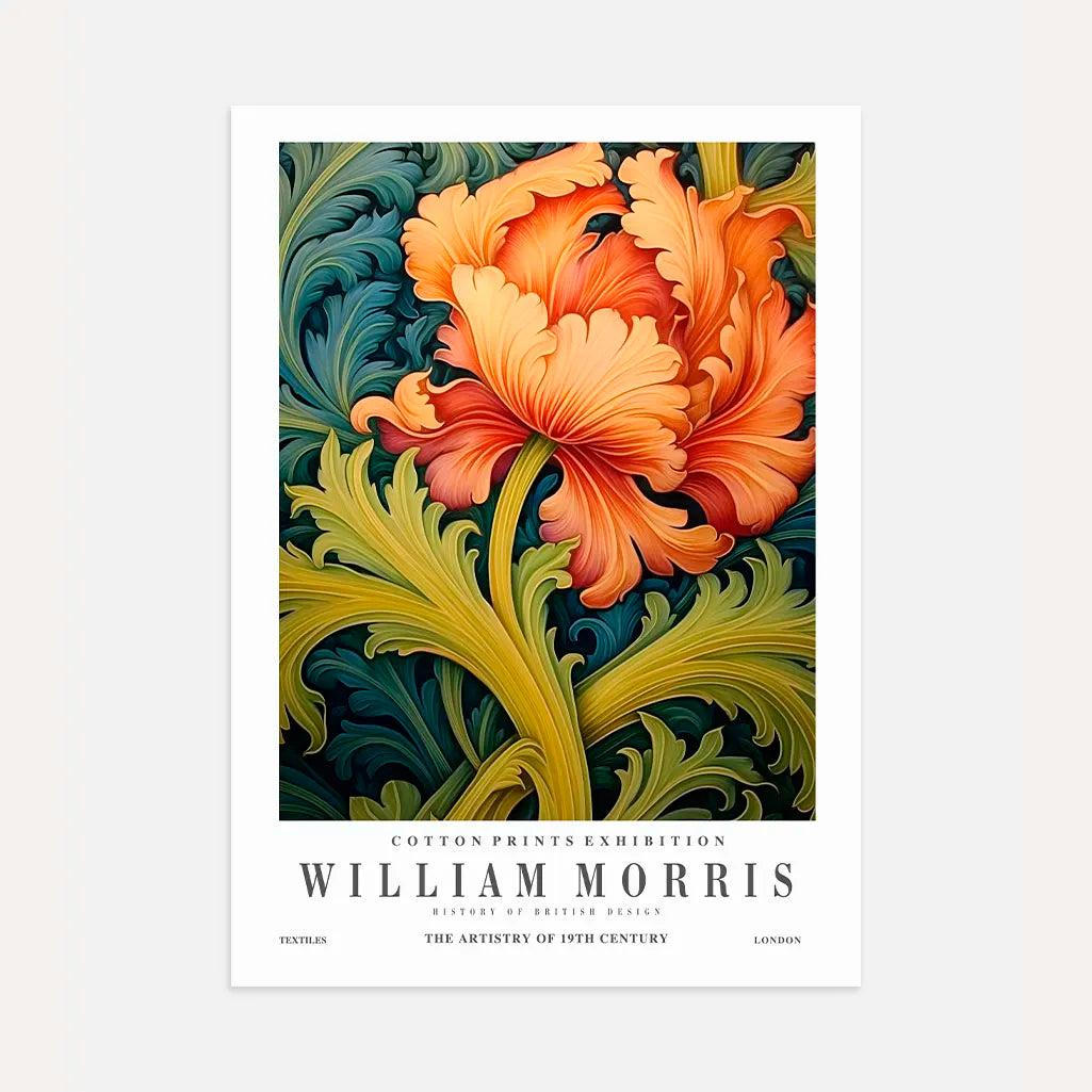 Póster – Motivo Floral Morris