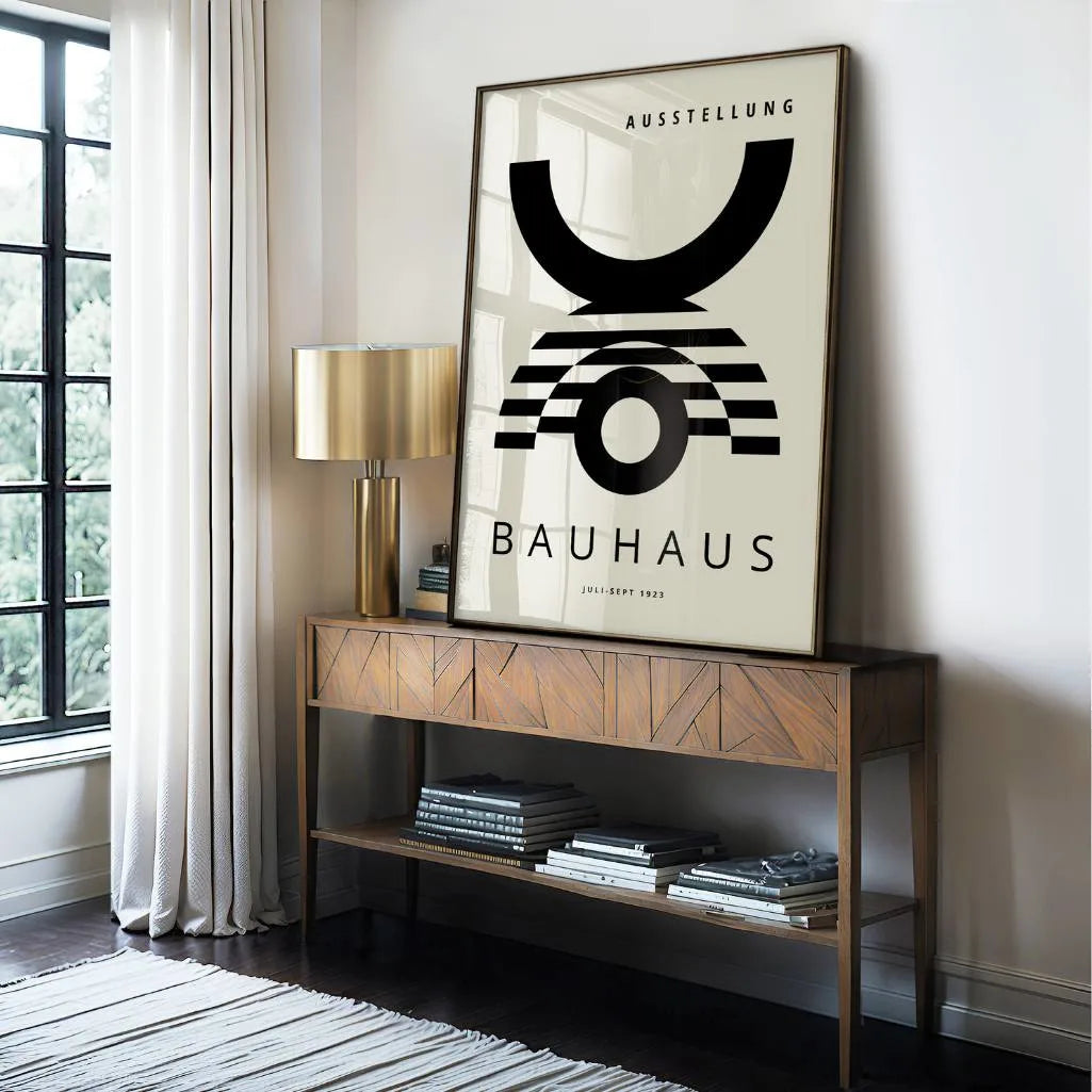 Póster Bauhaus Formas Geométricas