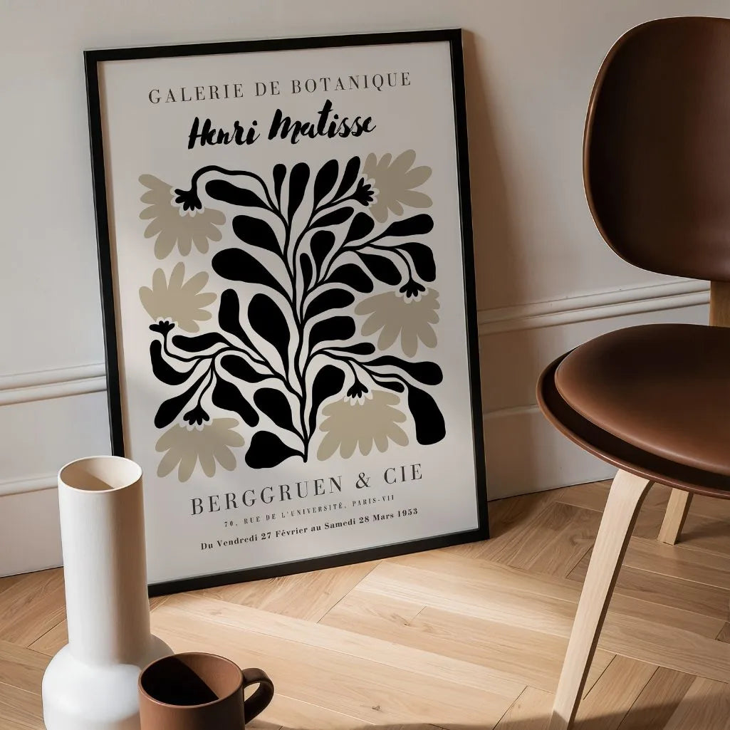Henri Matisse – Póster Floral Recortado