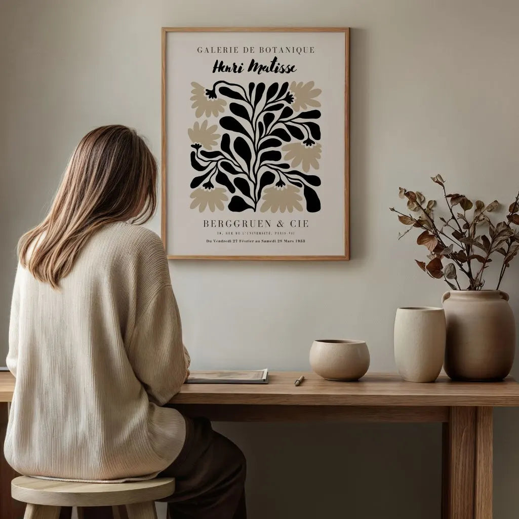 Henri Matisse – Póster Floral Recortado
