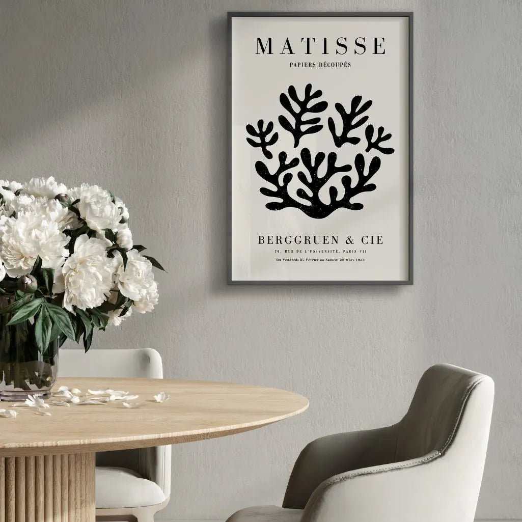 Henri Matisse – Póster Corales Negros