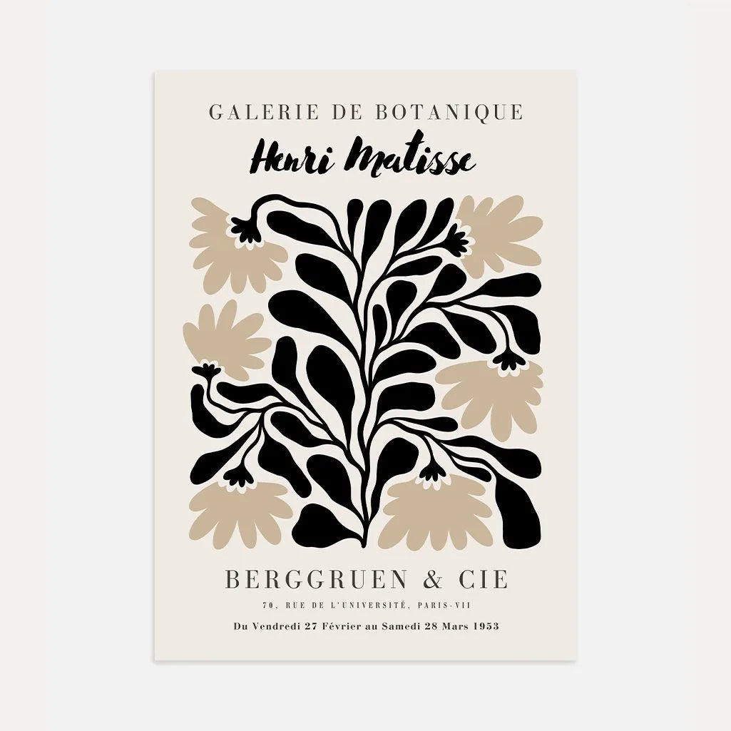 Henri Matisse – Póster Floral Recortado